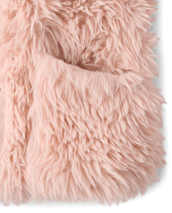 Girls Faux Fur Coat