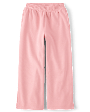 Girls Winter Warm Wide Leg Lounge Pants