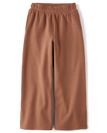 Girls Winter Warm Wide Leg Lounge Pants