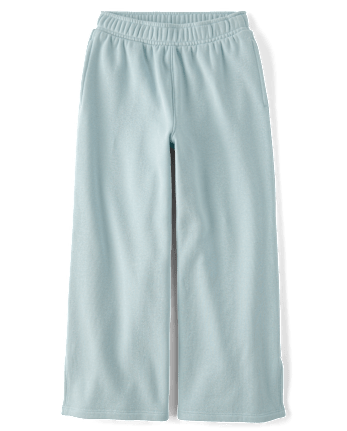 Girls Winter Warm Wide Leg Lounge Pants