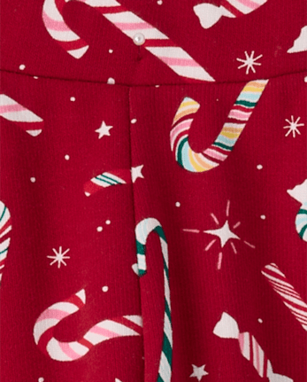 Leggings d'hiver chauds pour filles, motif canne à sucre