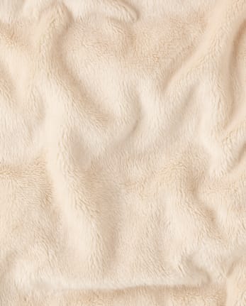 Girls Faux Fur Lined Long Puffer Jacket