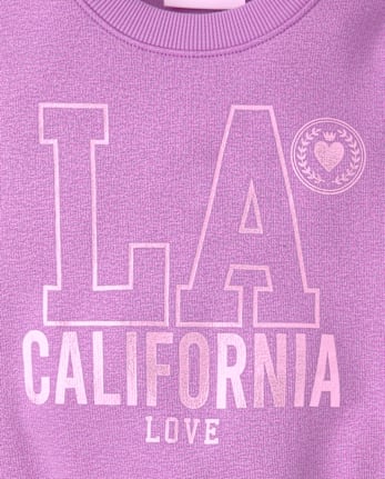 Sweat-shirt chaud d'hiver orné pour filles