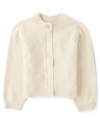 Girls Shimmer Sweater Cardigan
