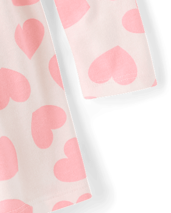 Baby And Toddler Girls Heart Bow Back Dress