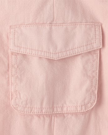 Baby And Toddler Girls Parachute Pull On Cargo Jogger Pants