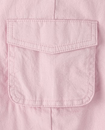 Baby And Toddler Girls Parachute Pull On Cargo Jogger Pants