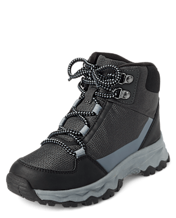 Boys Colorblock Hiker Boots