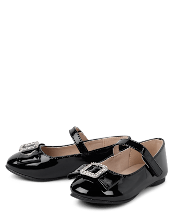 Toddler Girls Jeweled Bow Ballet Flat
