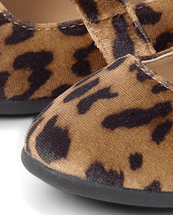 Toddler Girls Leopard Mary Jane Shoes