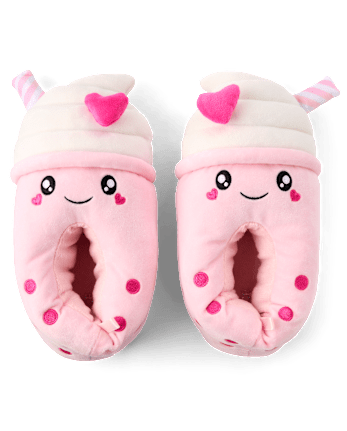 Girls Dessert Drink Slippers