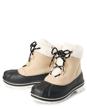 Girls Colorblock All Weather Boots