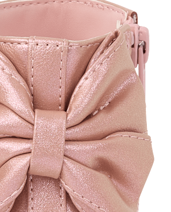 Toddler Girls Shimmer Bow Boots