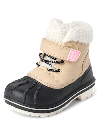 Toddler Girls Colorblock All Weather Boots