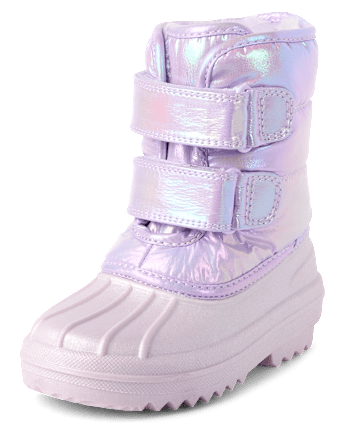 Toddler Girls Iridescent All Weather Boots