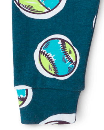 Pyjamas de sport en coton ajustés pour bébés et petits garçons