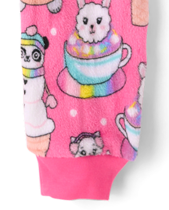 Pyjama une pièce d'hiver pour fille - Douceur polaire