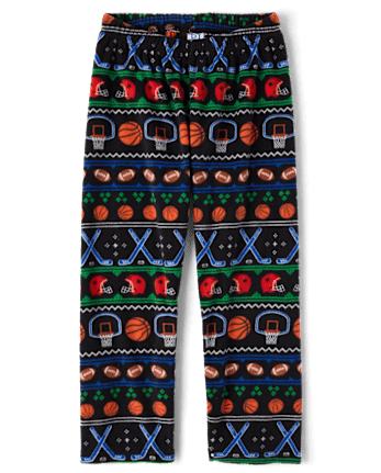 Boys Sports Microfleece Pajama Pants