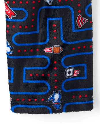 Pantalon de pyjama garçon pour jeux vidéo - Polaire douce