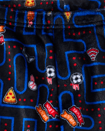 Pantalon de pyjama garçon pour jeux vidéo - Polaire douce