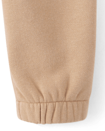 Ensemble 2 pièces en polaire premium avec ours brodé pour bébé et petit garçon