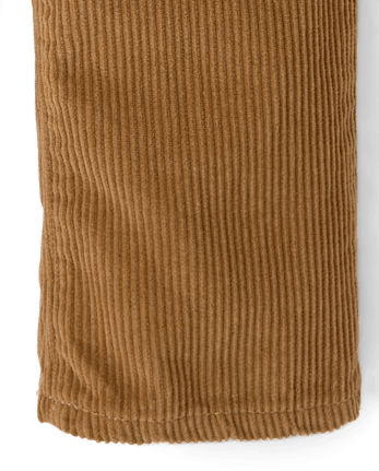 Pantalon droit en velours côtelé pour bébés et petits garçons