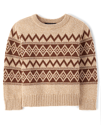 Baby And Toddler Boys Fairisle Sweater