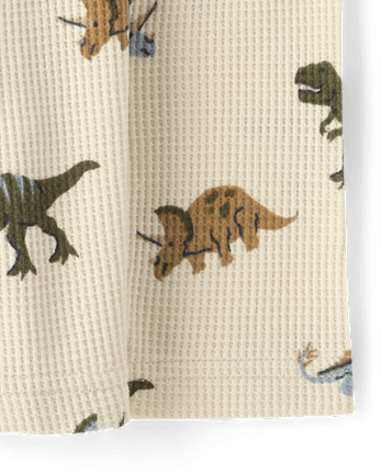 Baby And Toddler Boys Print Thermal Top