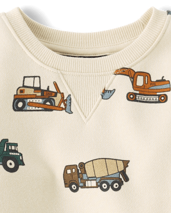 Sweat-shirt en polaire imprimé de qualité supérieure pour bébés et tout-petits garçons