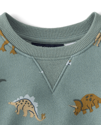 Baby And Toddler Boys Print Premium Fleece Sweatshirt