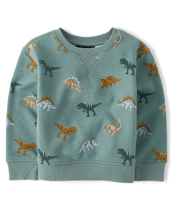 Baby And Toddler Boys Print Premium Fleece Sweatshirt