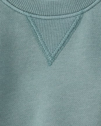 Baby And Toddler Garment Dyed Premium Fleece Sweatshirt