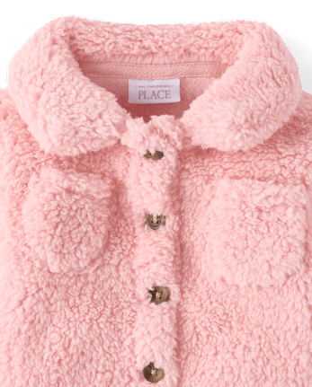 Baby Girls Sherpa Jacket