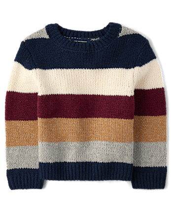 Baby And Toddler Boys Colorblock Sweater
