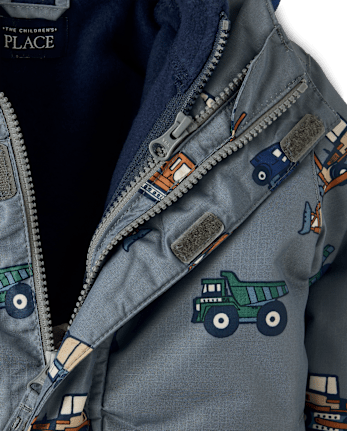Toddler Boys Print 3 In 1 Jacket
