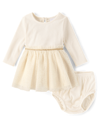 Baby Girls Glitter Tutu Dress