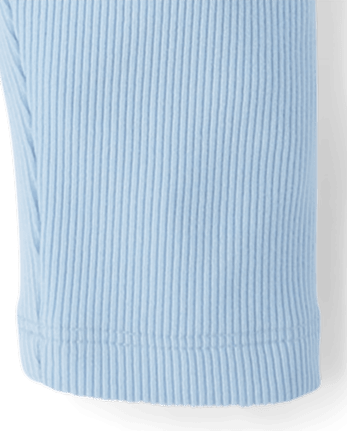 Baby Girls Flutter Sueded Rib 2-Piece Playwear Set