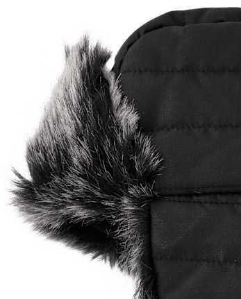 Boys Quilted Trapper Hat