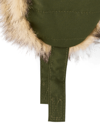 Boys Quilted Trapper Hat