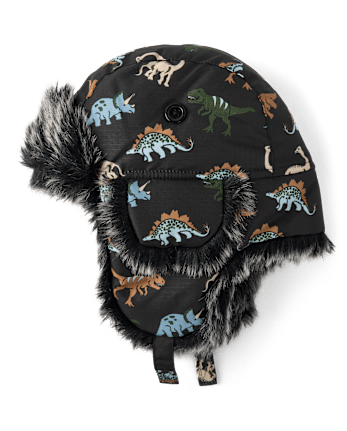 Toddler Boys Print Trapper Hat