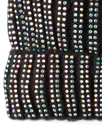 Ensemble 2 pièces à rayures et sequins pour fille, idéal pour temps froid