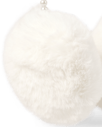 Girls Faux Pearl Ear Muffs
