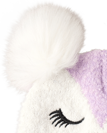 Ensemble 2 pièces pour fille avec hibou brodé pour temps froid