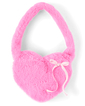 Sac à nœud en forme de cœur pour fille