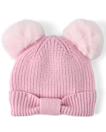 Toddler Girls Bow 2-Piece Cold Weather Set