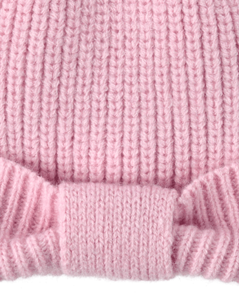 Toddler Girls Bow 2-Piece Cold Weather Set