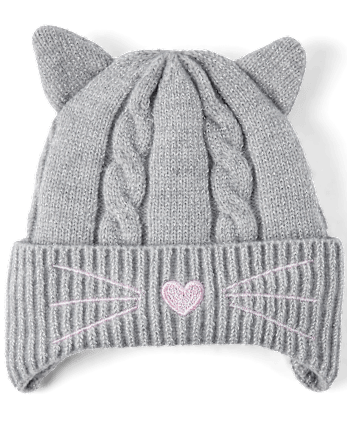 Toddler Girls Cat 2-Piece Cold Weather Set