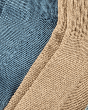 Lot de 6 paires de chaussettes montantes chinées et rembourrées pour garçon