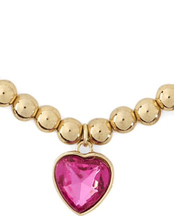 Girls Faux Gemstone Necklace