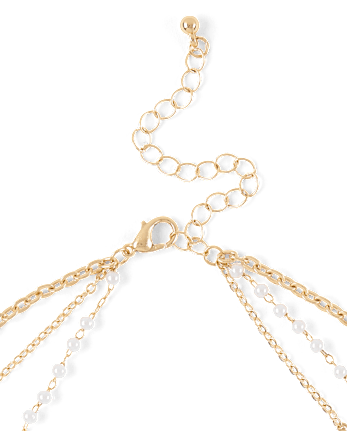 Girls Heart Layered Necklace